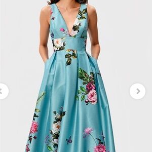 BNIB gorgeous bridesmaid mother of bride formal evening wedding dress silk